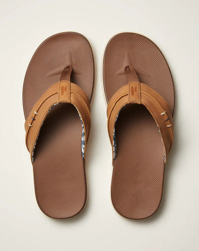 Tan Starboard Leather Sandal