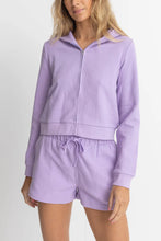 Load image into Gallery viewer, Lavender Light Layers Zip Up