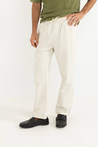 Bone Linen Jam Pant