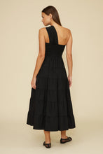 Load image into Gallery viewer, Black Christy Poplin Dress