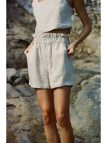 Linen Christal Short