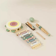 Load image into Gallery viewer, Wooden Musical Instruments Playset