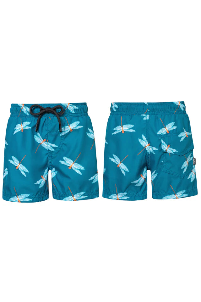 DRAGON-FLY AZUL PETROLEO - SWIMSHORTS