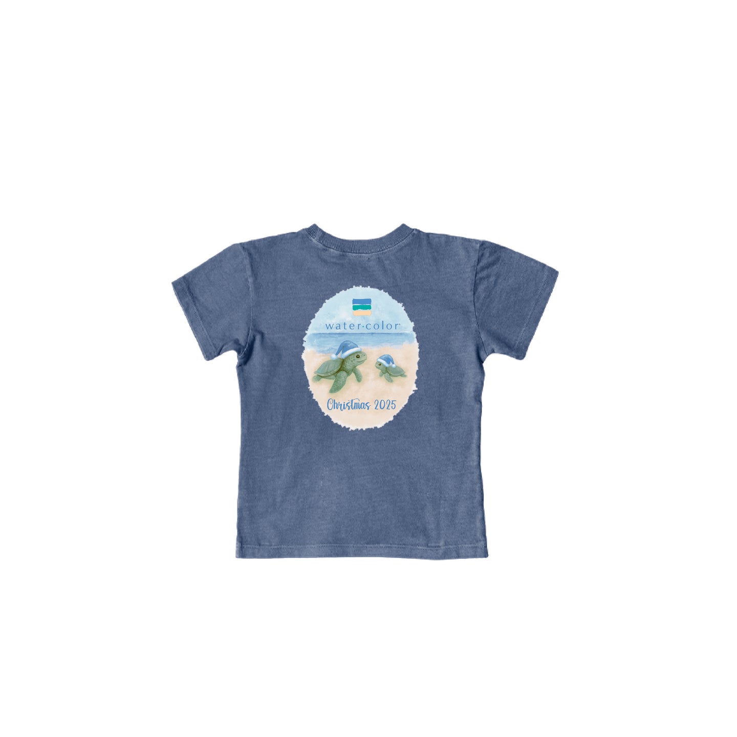 Toddler Pacific Blue SS 2025 Christmas Tee