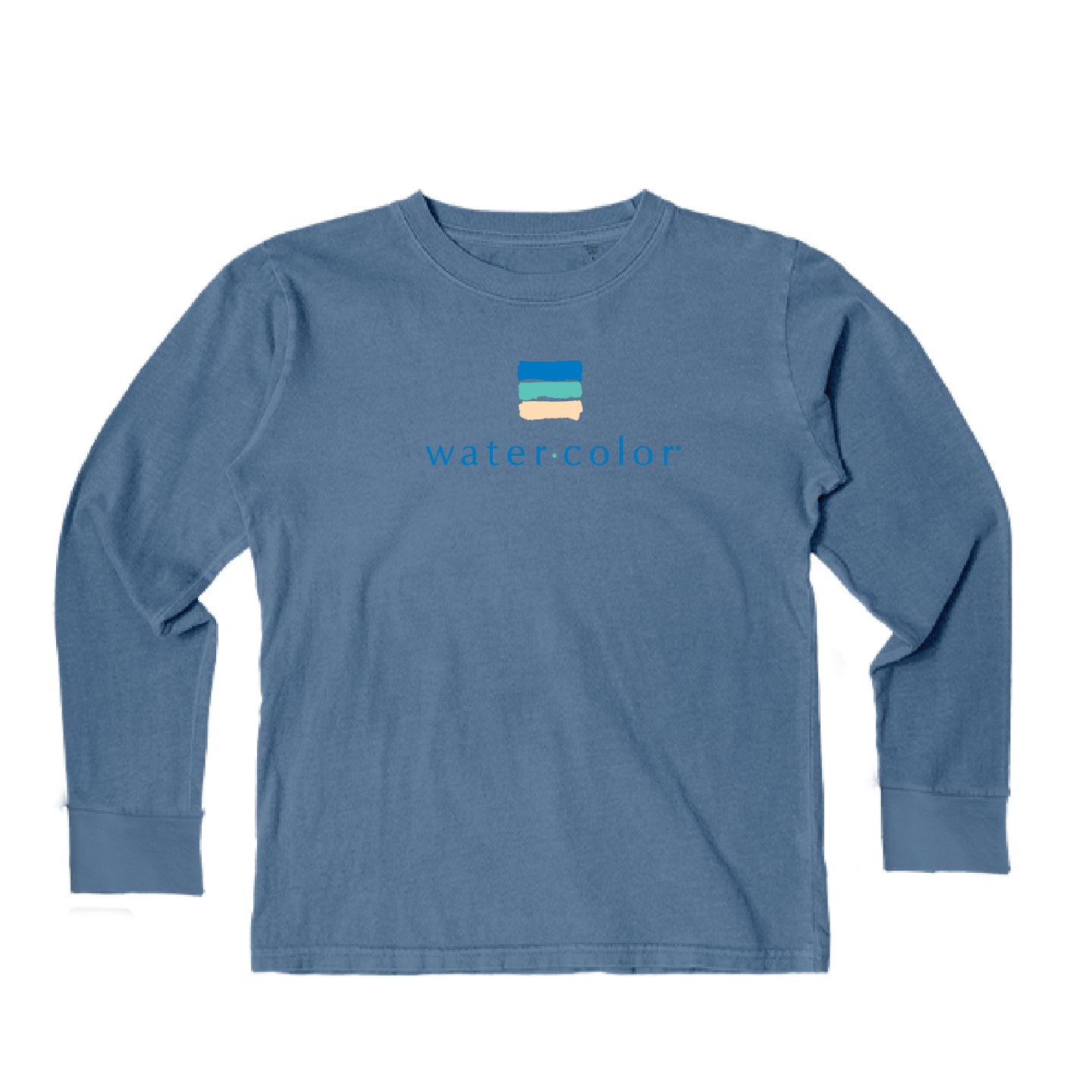 Youth Pacific Blue LS Tee