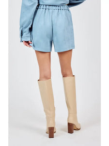 Skyway Align Faux Suede Shorts