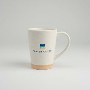 16 oz. White Speckled Mug – The WaterColor Store