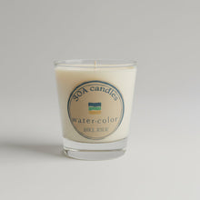 Load image into Gallery viewer, WaterColor Bike Ride Candle