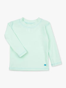 Boys Mint Long Sleeve Rash Guard