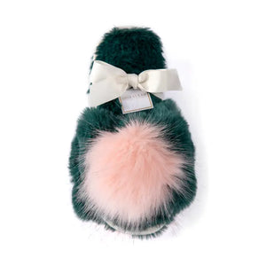 Amor Slippers Green