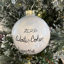 Load image into Gallery viewer, 2026 Watercolor Bicycle Ornament