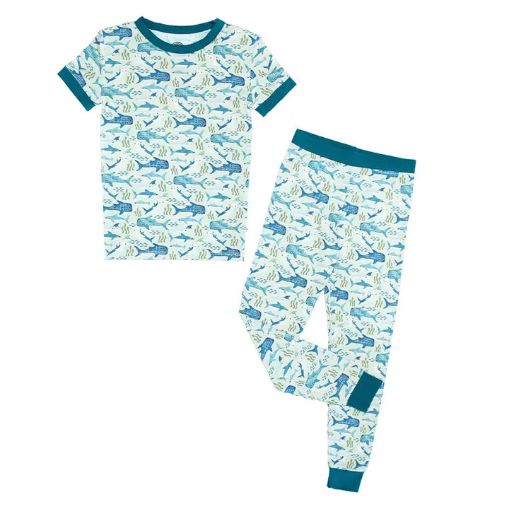 Shark Friends Ocean Kids Bamboo Pajamas