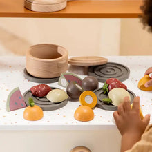 Load image into Gallery viewer, Wooden Fruits Playset