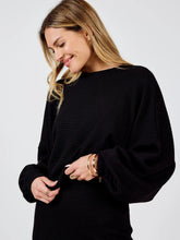 Load image into Gallery viewer, On A Stroll Crew Neck Dolman Sleeve Top