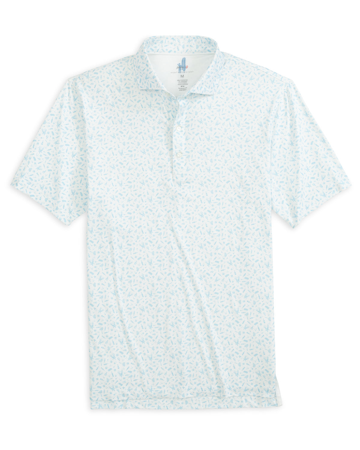 Permafrost Stag Night Print Polo