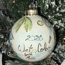 Load image into Gallery viewer, 2026 WaterColor Mural Ornament