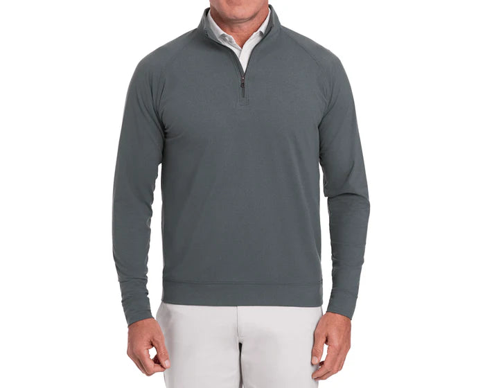 The Westland Pullover: Heathered Ivy