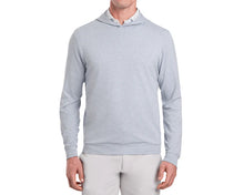Load image into Gallery viewer, The Hamilton Pullover: Heathered Bedford &amp; White