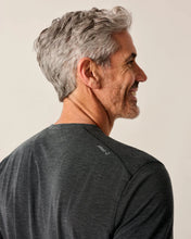 Load image into Gallery viewer, Heather Black The Course Performance Long Sleeve T-Shirt