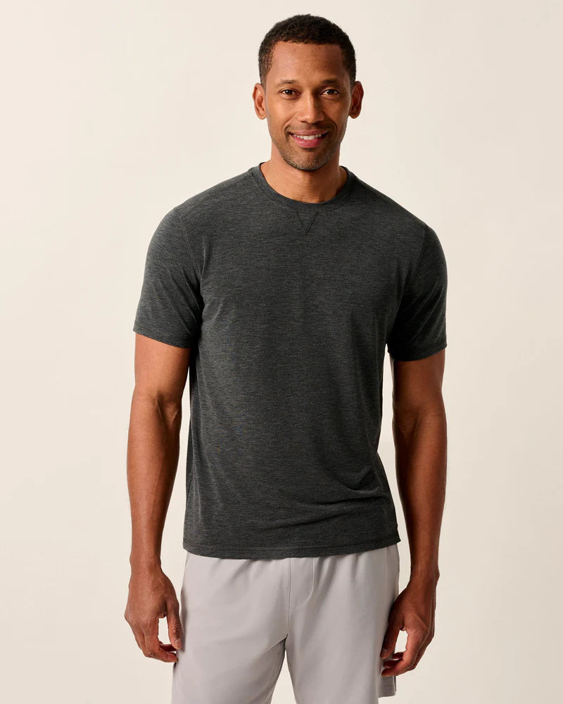Heathered Black The Course Performance T-Shirt