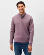 Load image into Gallery viewer, Fig Rockwells Diamond-Quilted Henley Pullover