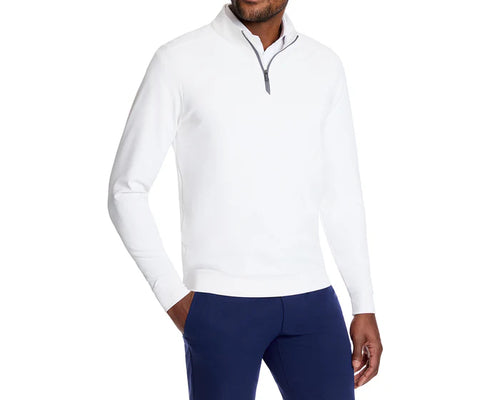 The Dawson Pullover: White