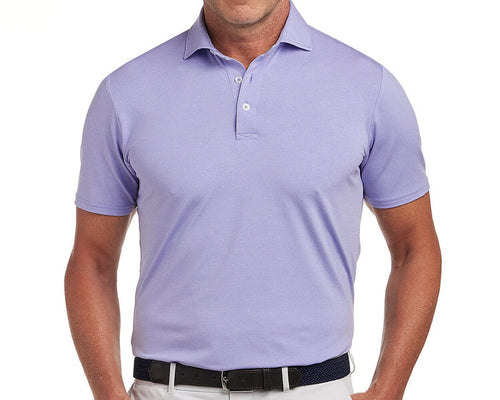 The Holland Shirt: Heathered Lavender