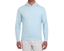Load image into Gallery viewer, The Hamilton Hoodie: Heathered Harbor &amp; White
