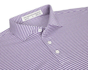 The Maxwell Shirt: Heathered Amherst & White
