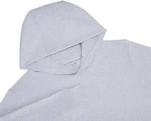 The Hamilton Pullover: Heathered Bedford & White