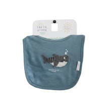 Load image into Gallery viewer, BABY BOYS BIB - SHARK
