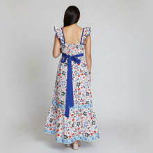Load image into Gallery viewer, Botanic Burst Oleander Maxi Dress