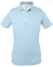Load image into Gallery viewer, Youth Blue Carson Polo