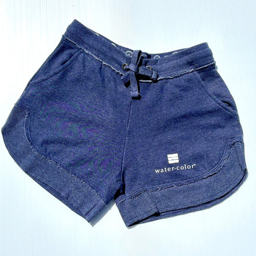 Navy Poncho Short