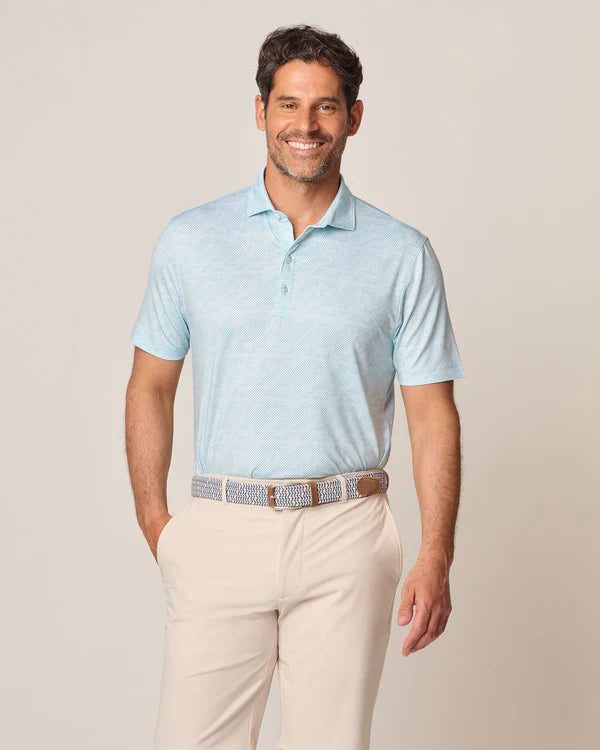 Riviera Gaston Print Polo