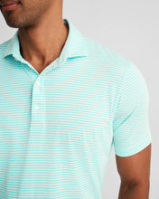 Load image into Gallery viewer, Caicos Seymour Striped Featherweight Polo
