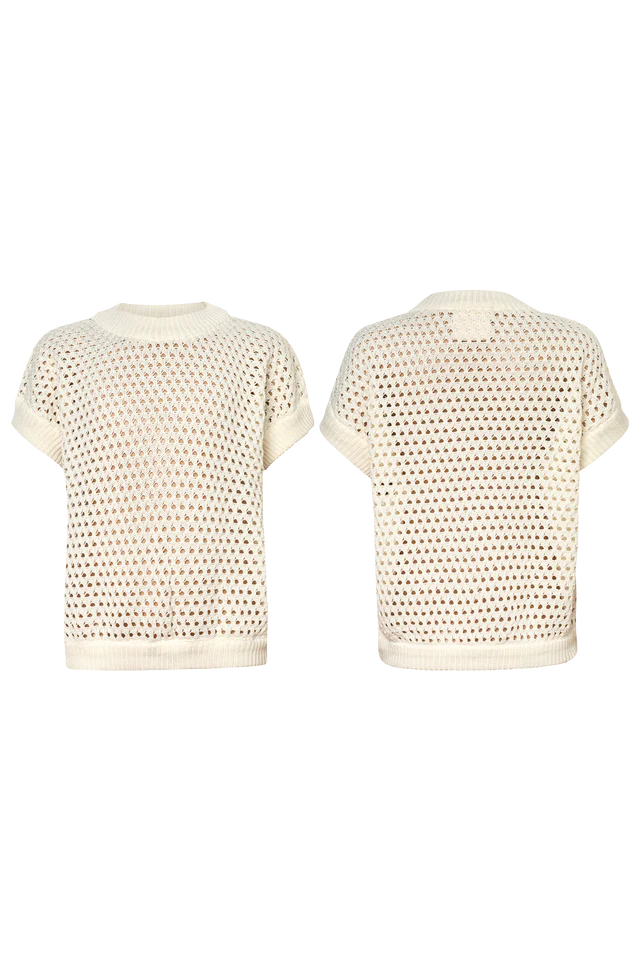 CELOSIA - KNITTED T-SHIRT