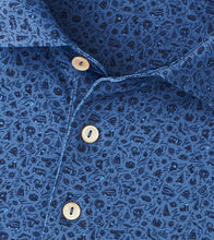 Load image into Gallery viewer, Blue Haze Lights Performance Jersey Polo