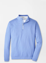 Load image into Gallery viewer, Seaside Blue Perth Mélange Performance Quarter-Zip
