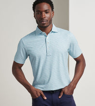 Load image into Gallery viewer, White Due North Performance Jersey Polo