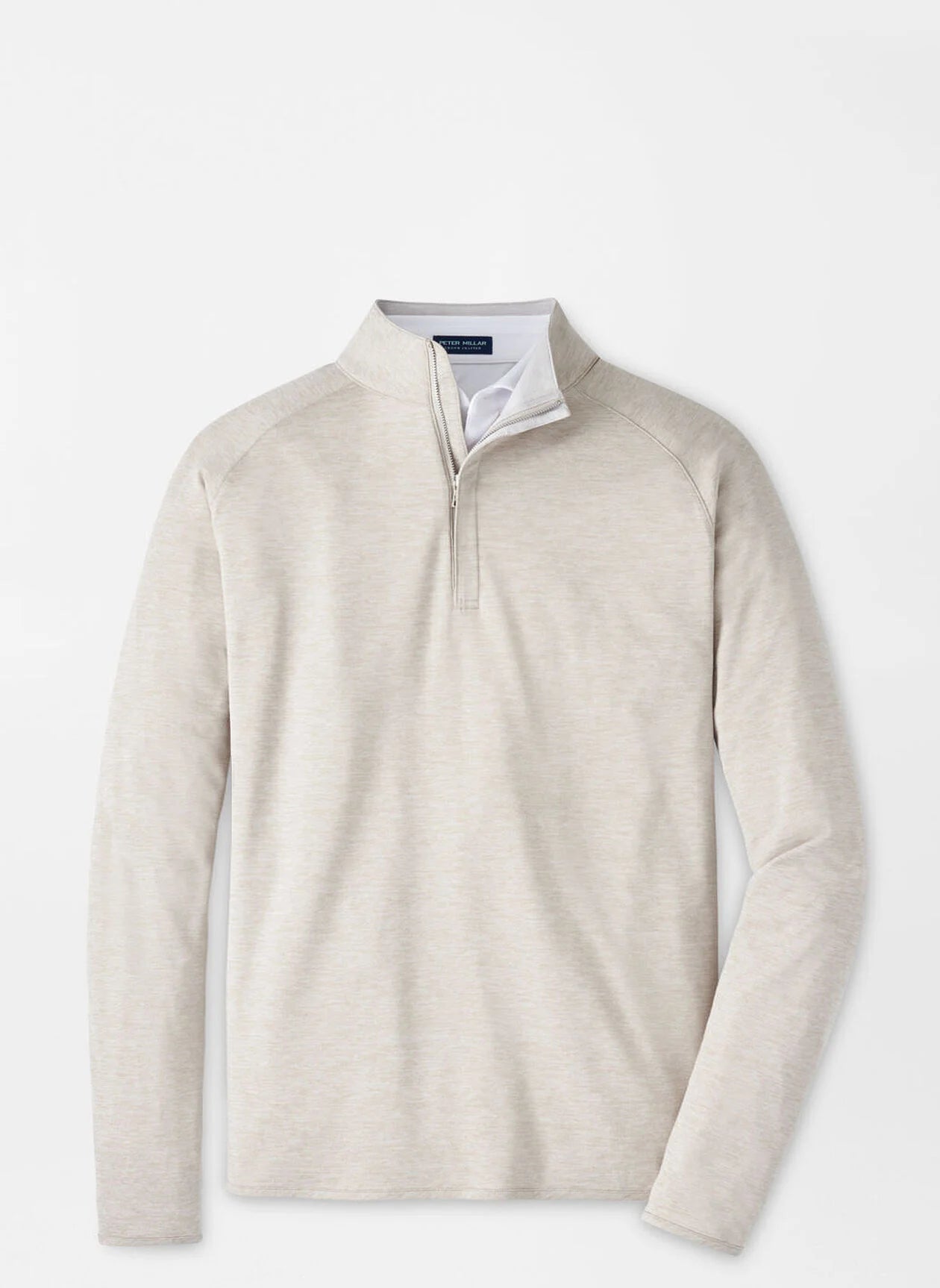 Oatmeal Stealth Performance Quarter-Zip