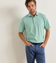 Load image into Gallery viewer, Fresh Mint Rawlins Performance Jersey Polo