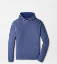 Load image into Gallery viewer, Bali Blue -  Pine Waffle Performance Hoodie