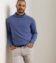 Load image into Gallery viewer, Bali Blue Pine Waffle Performance Hoodie