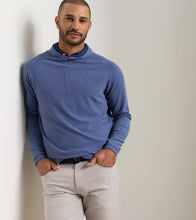 Load image into Gallery viewer, Bali Blue -  Pine Waffle Performance Hoodie