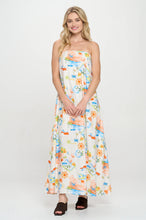 Load image into Gallery viewer, Mediterranean Daydream Tube Maxi Dress