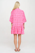 Load image into Gallery viewer, Solesticce Glow Button Down Dress