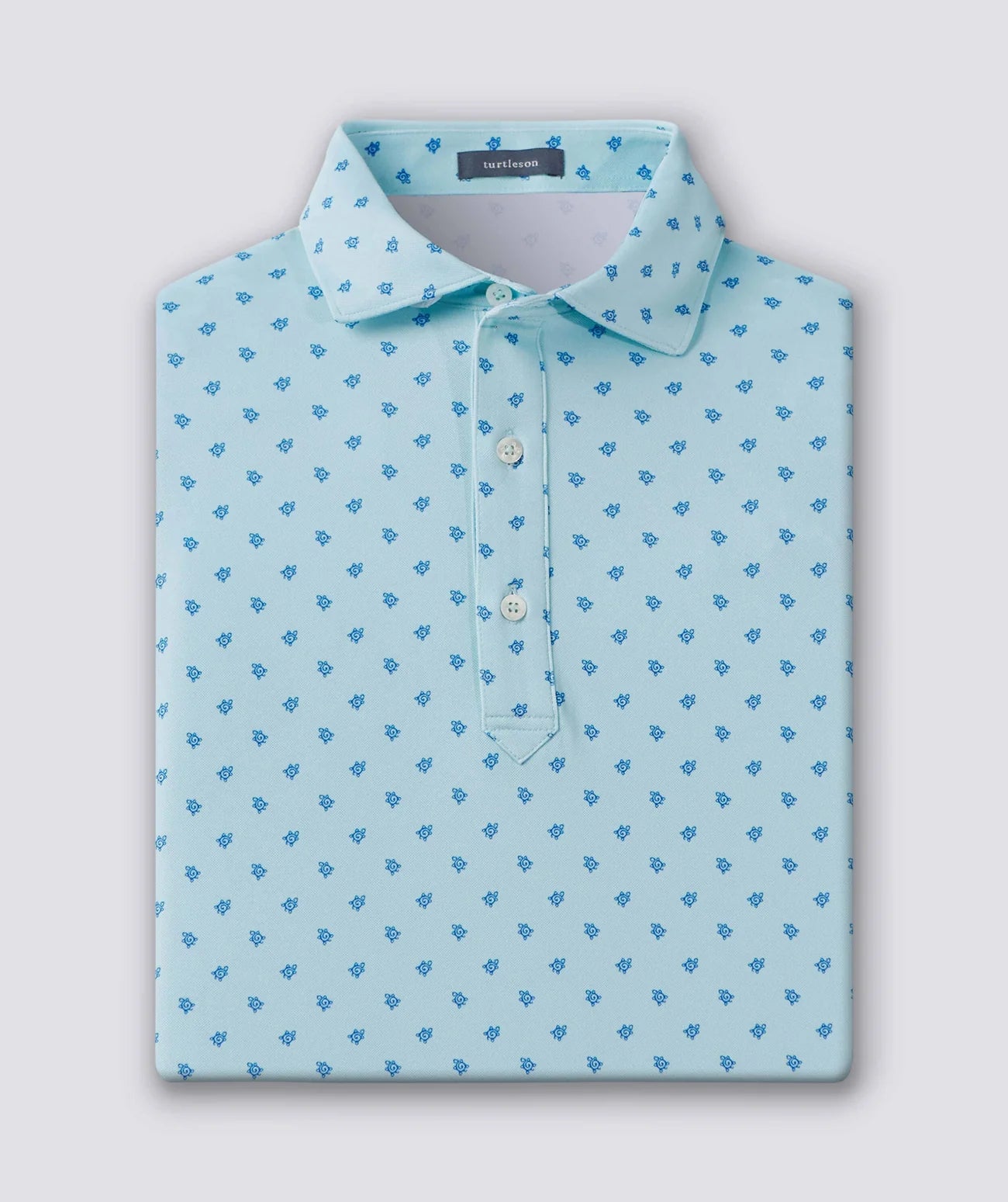 Wave/Marine Painted Turtle Polo