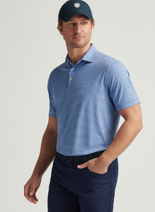 Sailor Blue Vega Performance Jersey Polo