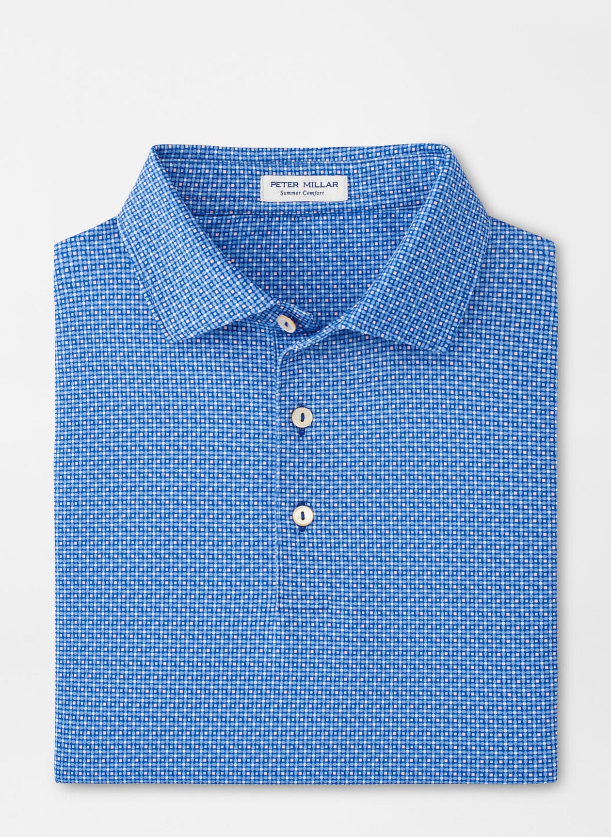 Sailor Blue Vega Performance Jersey Polo